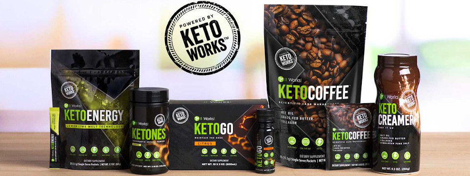 Shop It Works Keto Supplements