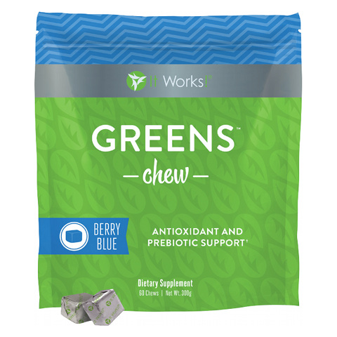 It Works Greens Chew - Antioxidant and Prebiotic Supplement