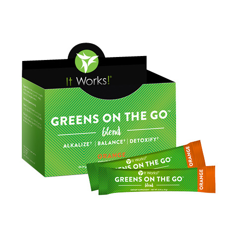 It Works Greens on the Go - Orange